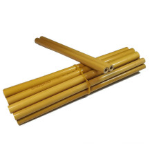 Customized OEM Reusable Eco Christmas Gift Bamboo Drinking Straw